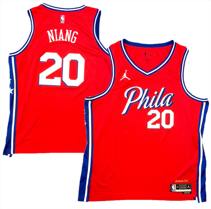 Philadelphia 76ers NBA Jersey Men's Nike Basketball Shirt Top