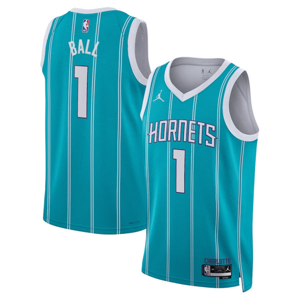 Charlotte Hornets NBA Jersey Men's Jordan Icon Top - Ball 1
