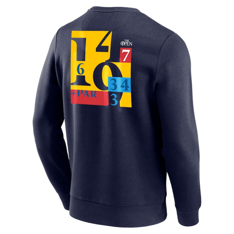 The Open Golf Sweatshirt Men's Navy Hometown Graphic Sweatshirt