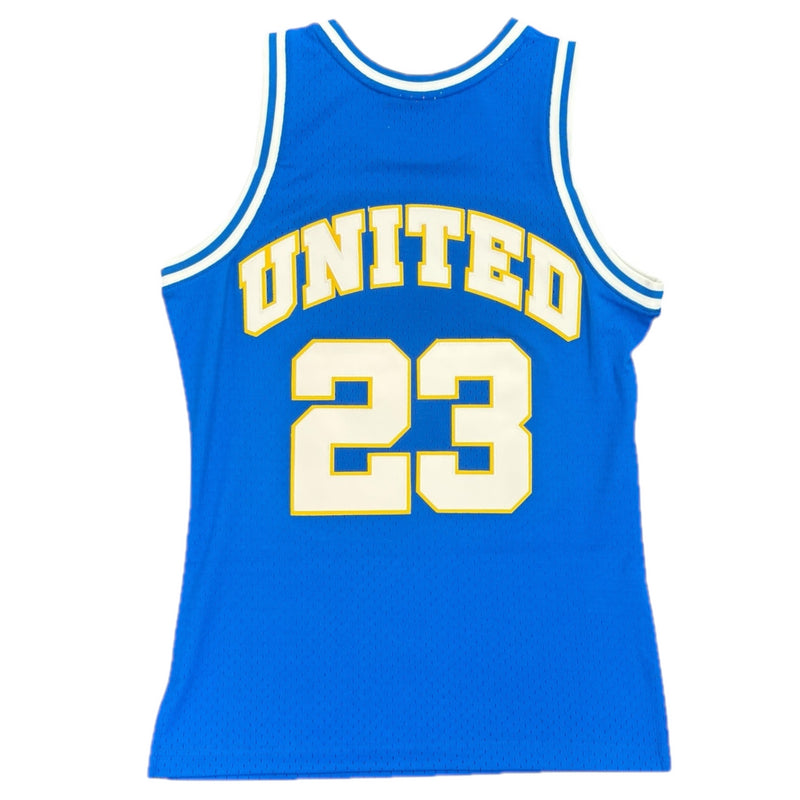 Leeds United Men's Jersey Mitchell & Ness Basketball Top