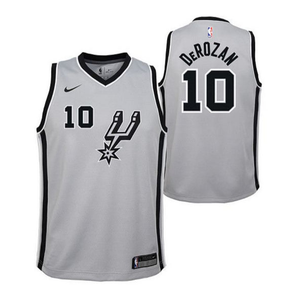 San Antonio Spurs Jersey Kid's Jordan NBA Statement - DeRozan