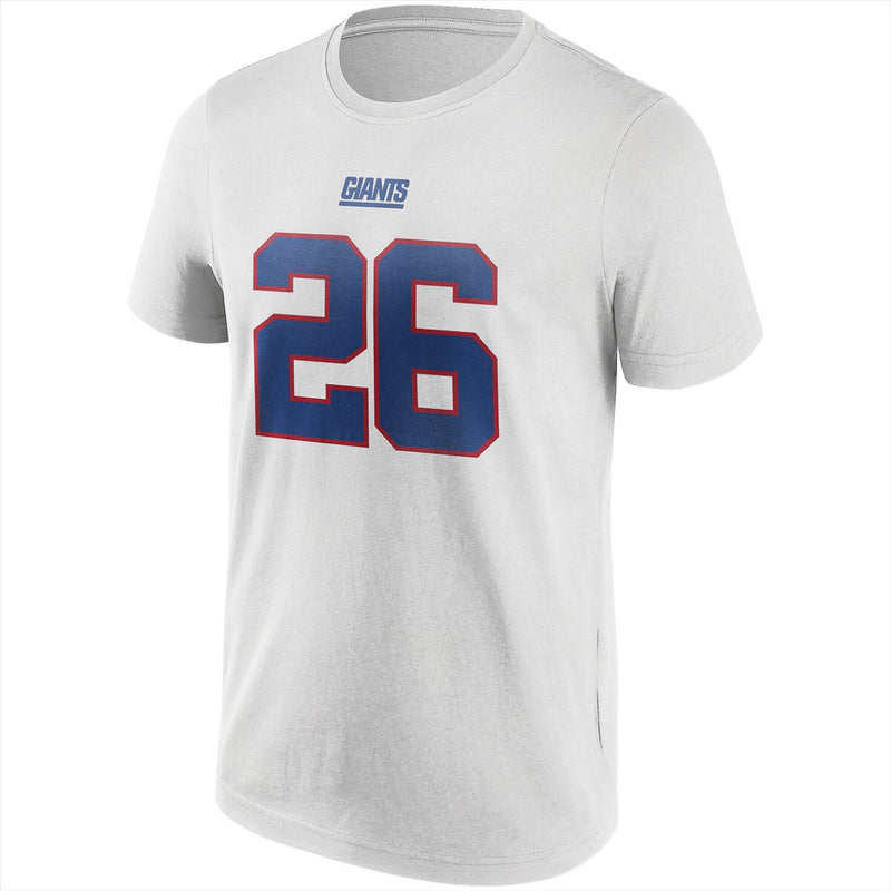 New York Giants T-Shirt Men's NFL N&N Barkley 26 Top
