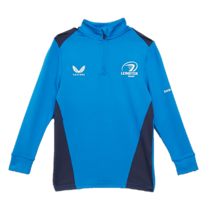 Leinster Rugby 1/4 Zip Kid's Castore Midlayer 1/4 Zip Top