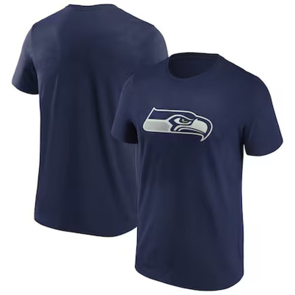 Seattle Seahawks Women's T-Shirt NFL Mono Logo Top