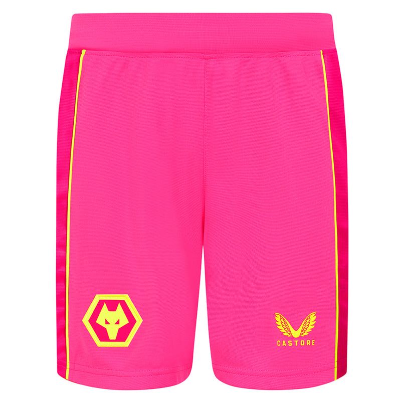 Wolverhampton Wanderers Football Shorts Men's Castore Home GK