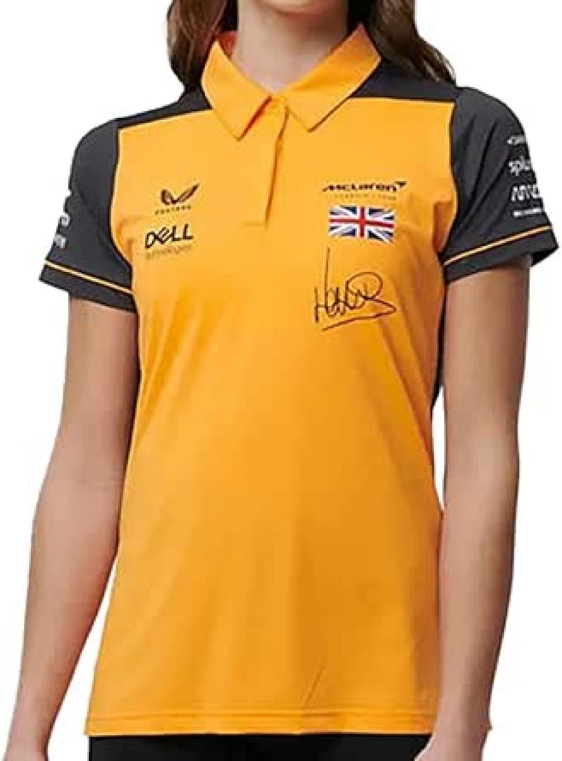 McLaren F1 Polo Shirt Women's Castore Lando Norris Top