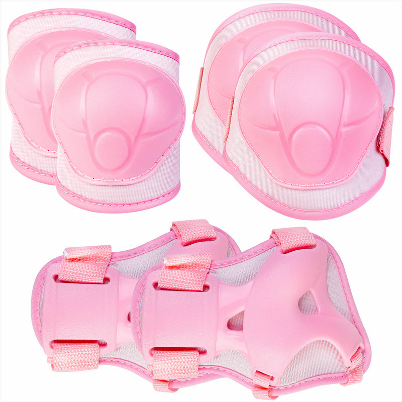 Spokey Youth Volleyball Pads Pink Protection 3 Pack Pads