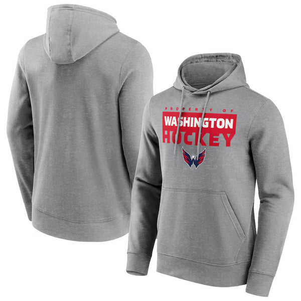 Washington Capitals Men's Hoodie NHL Gain Ground Hoodie