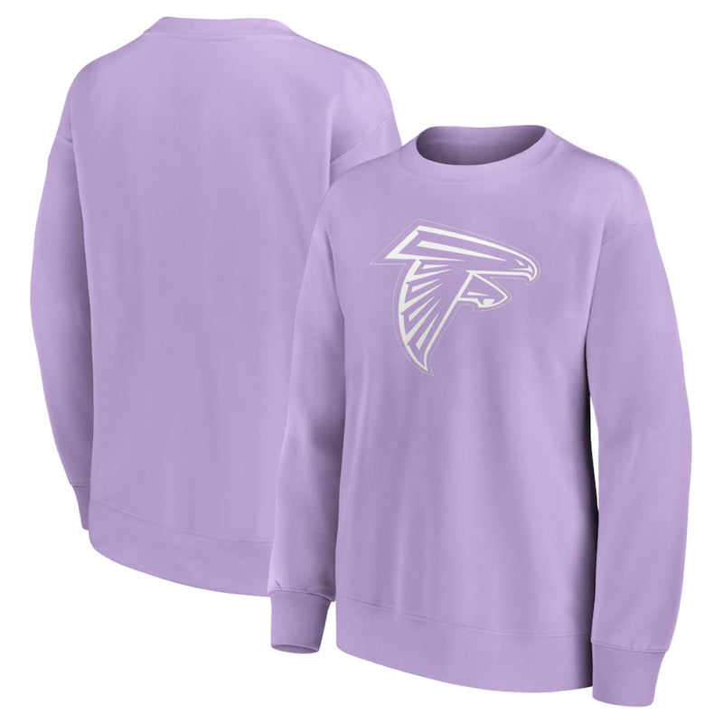 Atlanta Falcons Women's Sweatshirt NFL Mono Logo Top