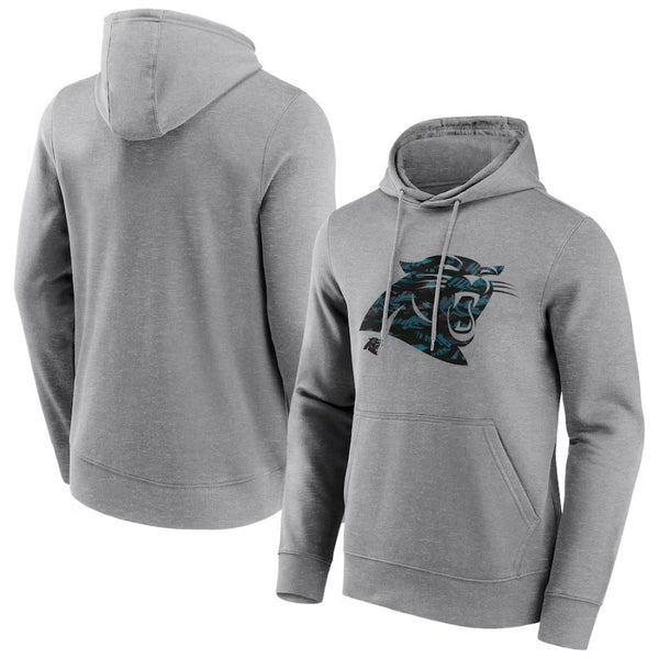 Carolina Panthers Men's Hoodie NFL Grey Summer Beach Hoodie