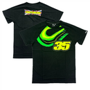 Cal Crutchlow Men's T-Shirt Black MotoGP 35 Short Sleeve Top