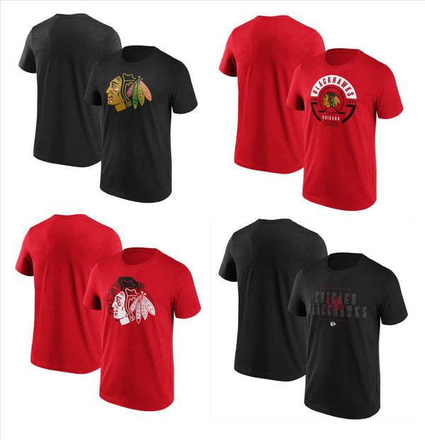Chicago Blackhawks NHL T-Shirt Men's Ice Hockey Fanatics Top
