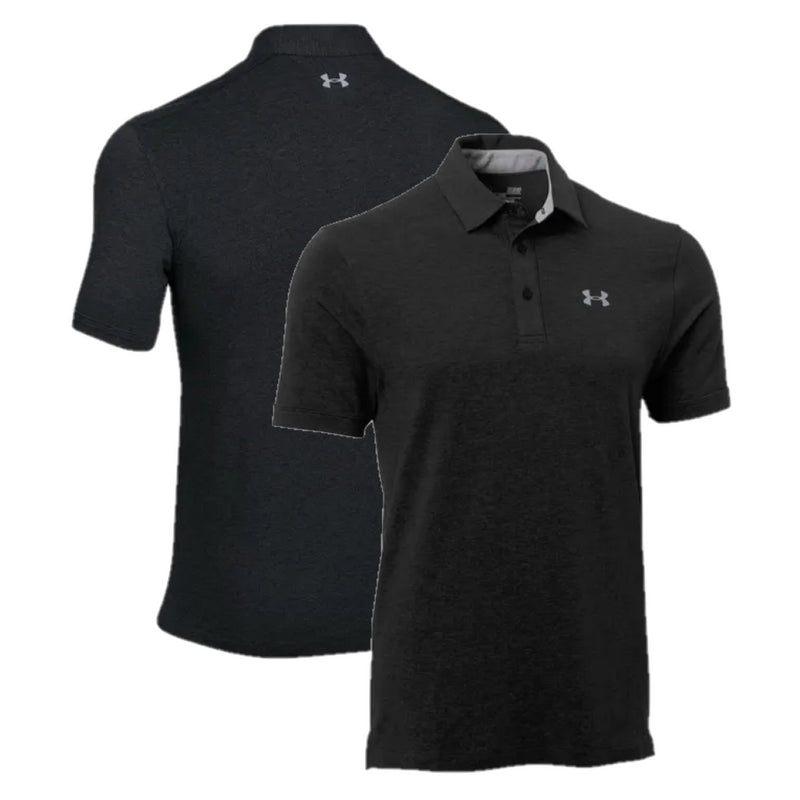 Under Armour Polo Shirt Men's UA Golf Charged Cotton Scramble Top