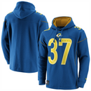 Los Angeles Rams Hoodie Men's NFL Blue Franchise Hoodie