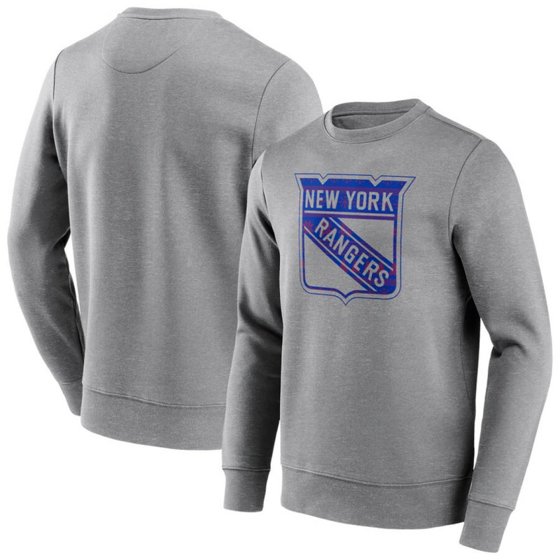 New York Rangers Hoodie Sweatshirt Men's NHL Ice Hockey Fanatics Top