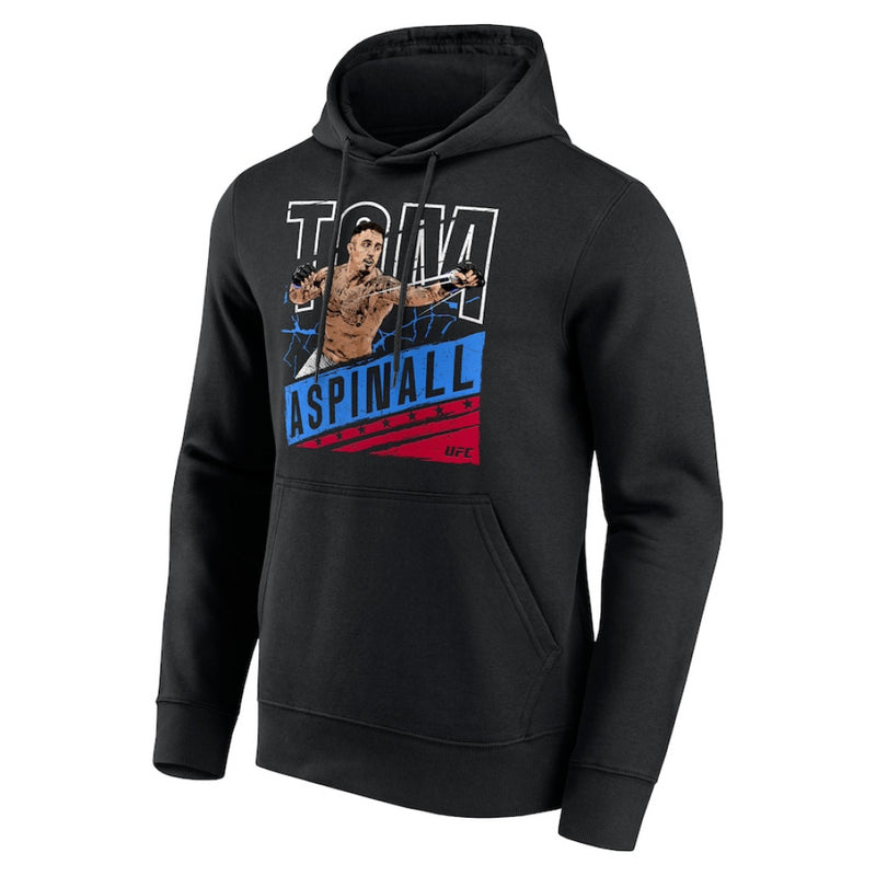 UFC Men's Graphic Hoodie Tom Aspinall Black Hoodie