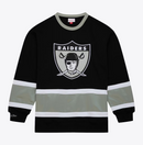 Men's Las Vegas Raiders Sweatshirt MN NFL Fleece Crew Sweatshirt  - New