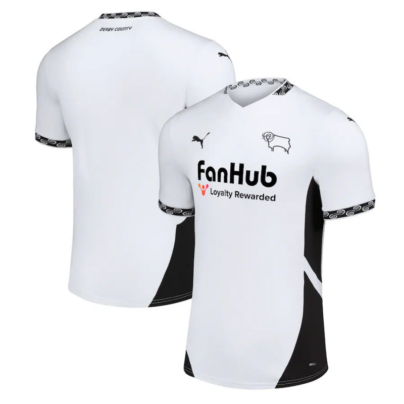 Derby County Football Shirt Men's Puma 24/25 Home Top