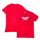 Scarlets Rugby Men's T-Shirt Castore Core Cotton Red Top
