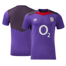 England Rugby Violet T-Shirt Umbro Gym 24/25 Top