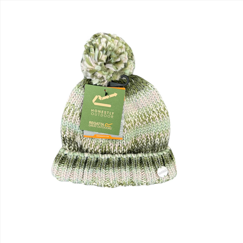 Regatta Women's Green Beanie Hiking Frosty Beanie Hat