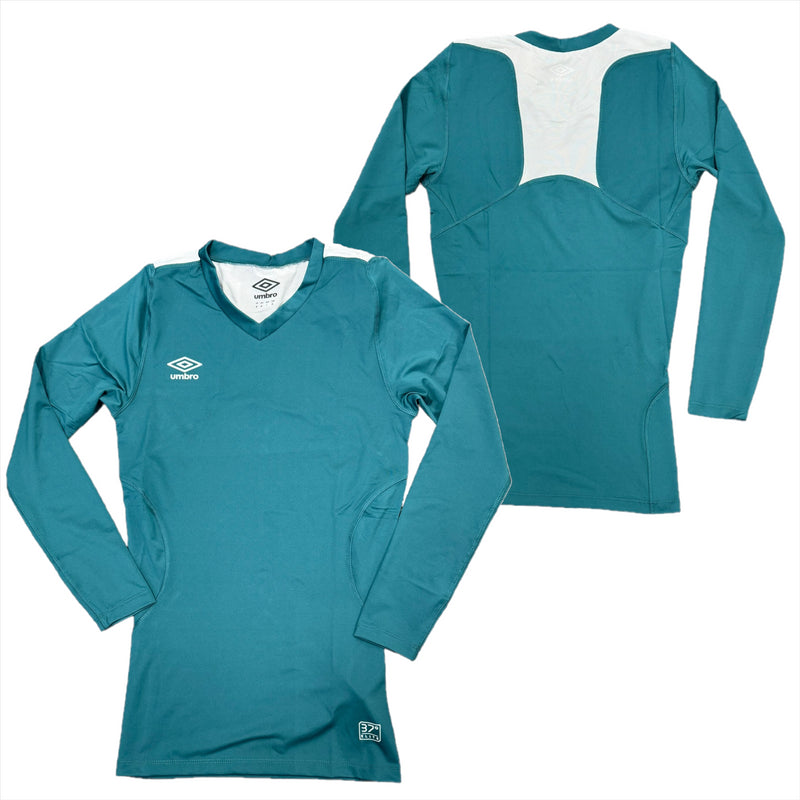 Umbro Sportswear Top Men's Elite LS Baselayer Top - Dark Green