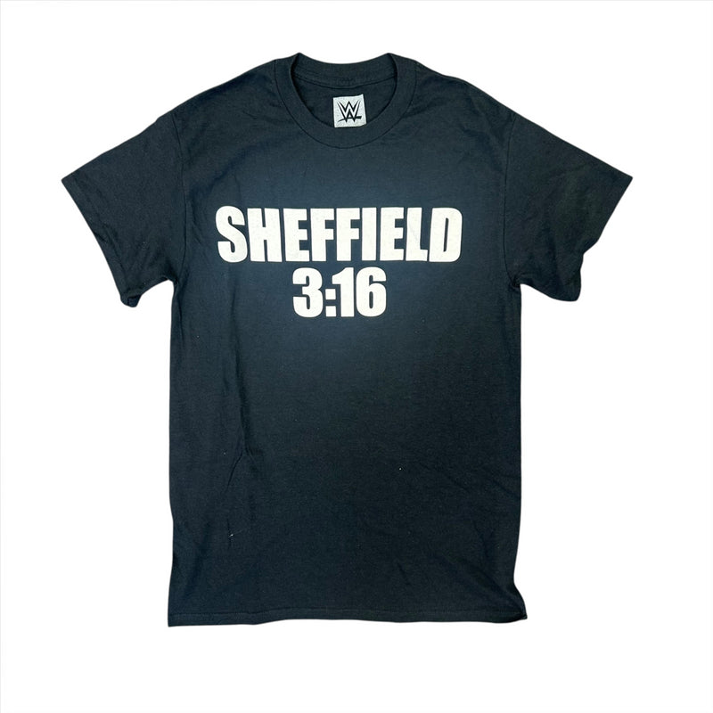 Steve Austin WWE T-Shirt Wrestling Stone Cold Men's Sheffield Top