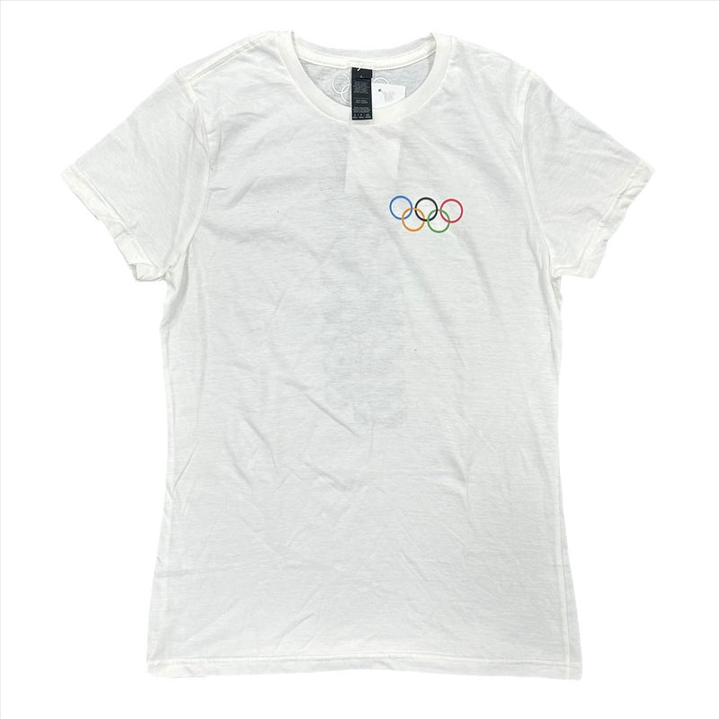 Olympics Collection Women's T-Shirt White Hometown Graphic Top