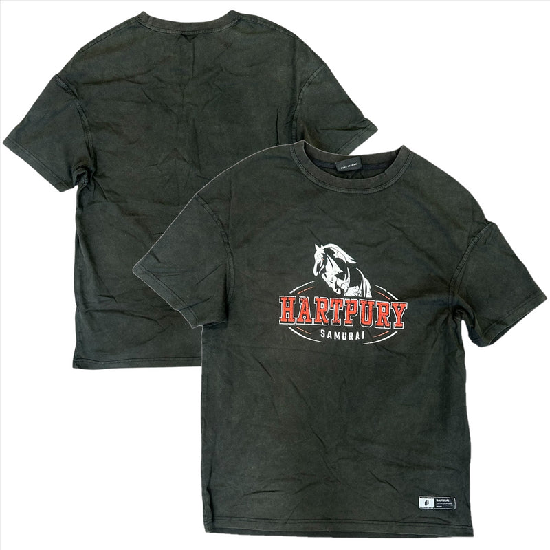 Samurai Hartpury University T-Shirt Men's Rugby Black Top