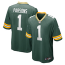 Green Bay Packers Men's Jersey NFL Nike Top - Parsons
