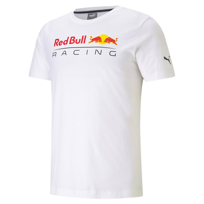 Red Bull Racing T-Shirt Men's F1 Stichd Classic White T-Shirt