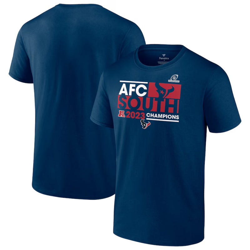 Houston Texans Men's T-Shirt NFL 2023 Division Conquer Top