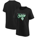 Boston Celtics Women's T-Shirt NBA Black Top