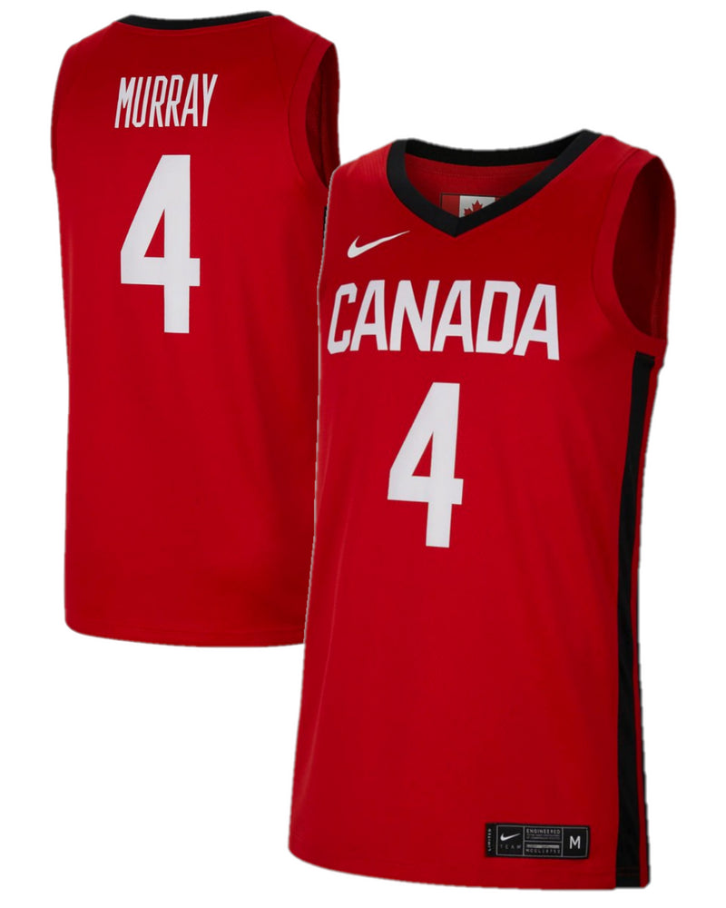Canada Basketball Men's Jersey NBA Nike 2019 FIBA Top - Murray