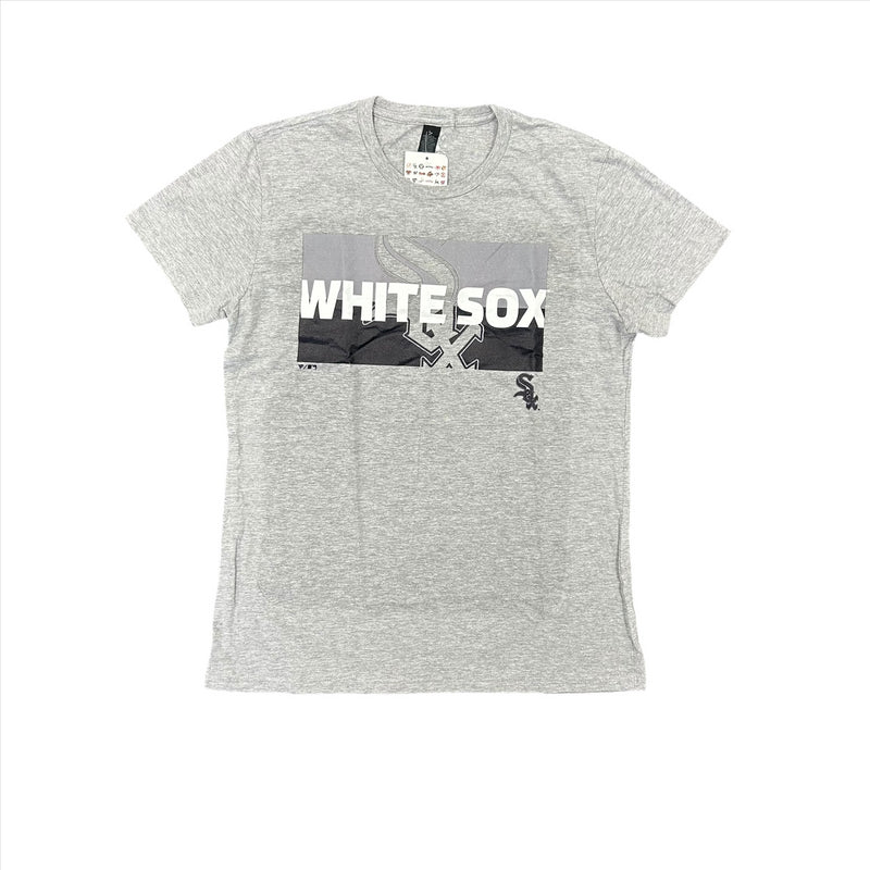 Chicago White Sox T-Shirt Women's MLB Square Off Graphic Top