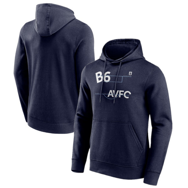 Aston Villa Men's Hoodie Grassroots Graphic Football Hoodie