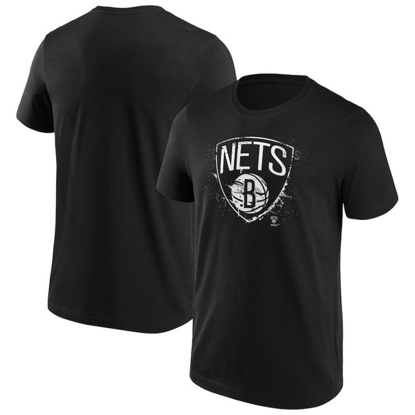 Brooklyn Nets Men's T-Shirt NBA Splatter Graphic Top