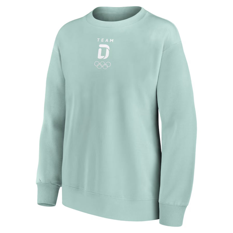 Team D Women's Sweatshirt Olympics Mono Logo Sweatshirt