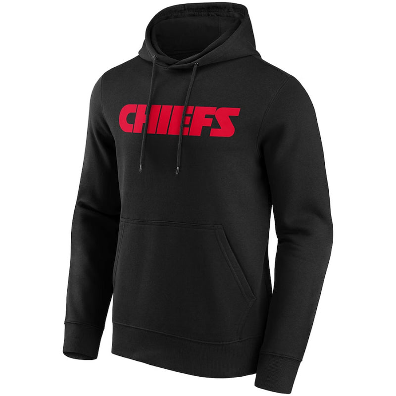 Kansas City Chiefs Hoodie NFL Men's Alternate Colour Wordmark Hoodie