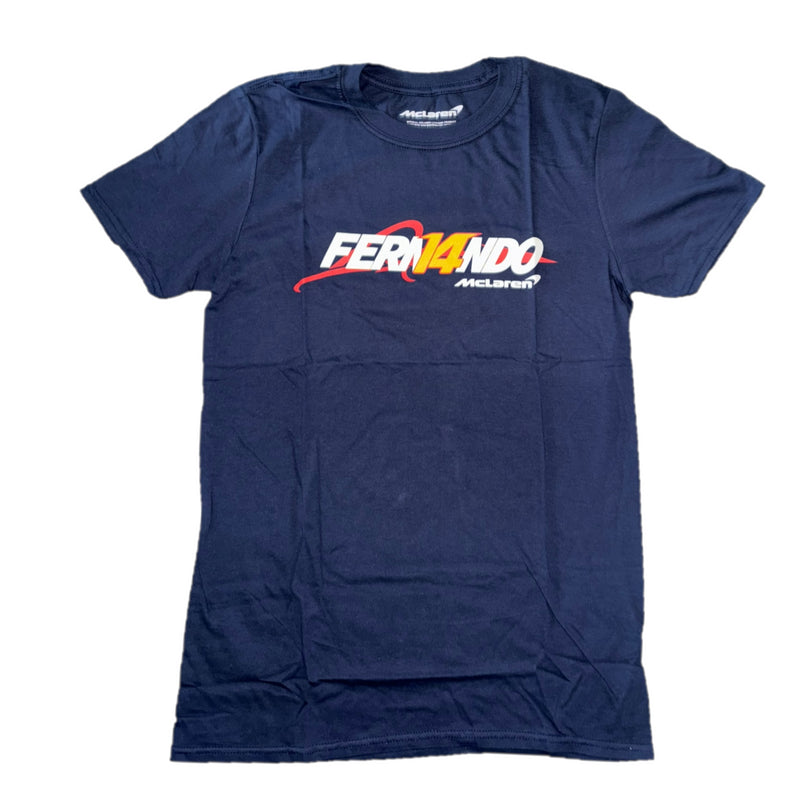 McLaren Fernando Alonso T-Shirt Formula 1 Graphic Top