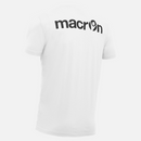 Macron Men's Football T-Shirt MP 151 Training White Logo Top