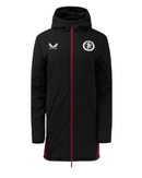 Aston Villa Football Jacket Women's Castore Staff Long Bench Top
