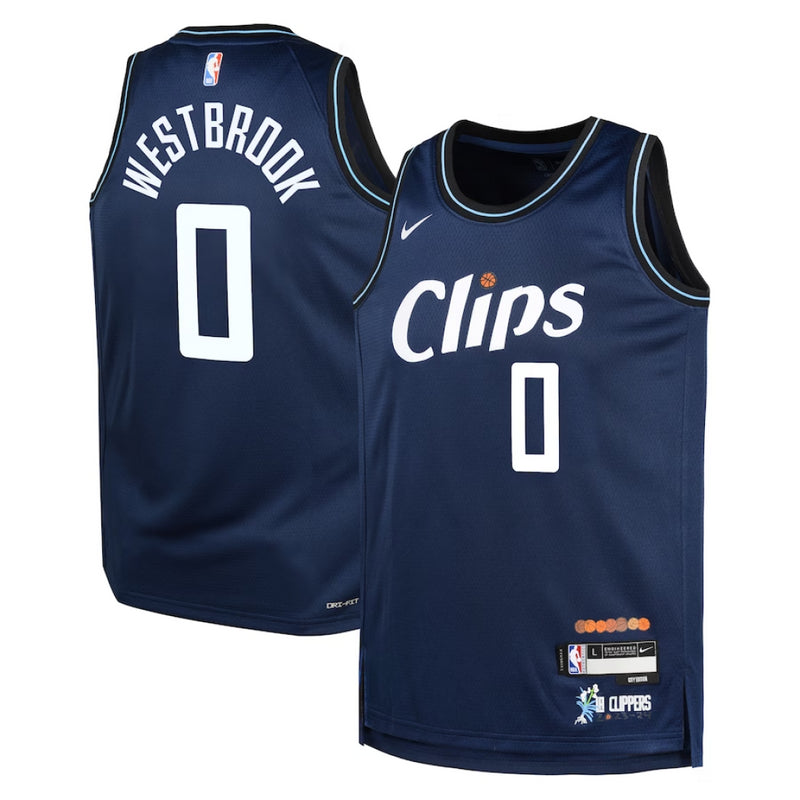 Los Angeles Clippers Jersey Men's Nike NBA City Top - Westbrook