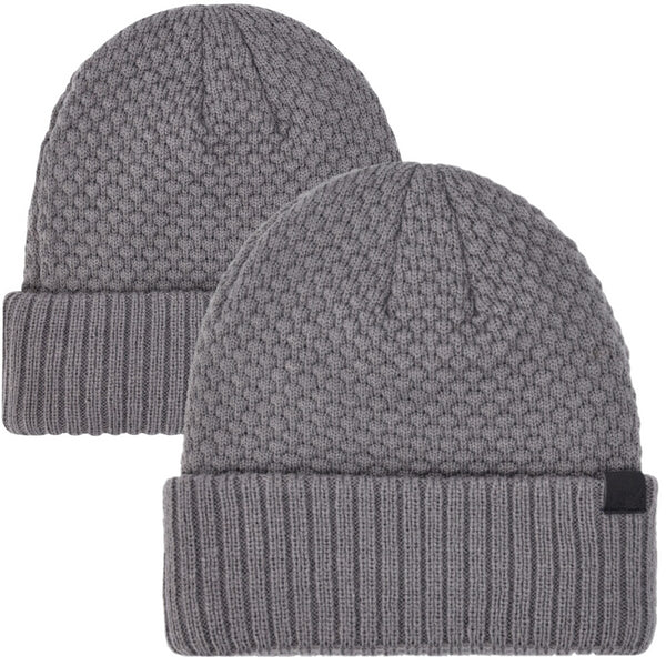Sunderland Football Men's Beanie Charcoal Waffle Cut Hat