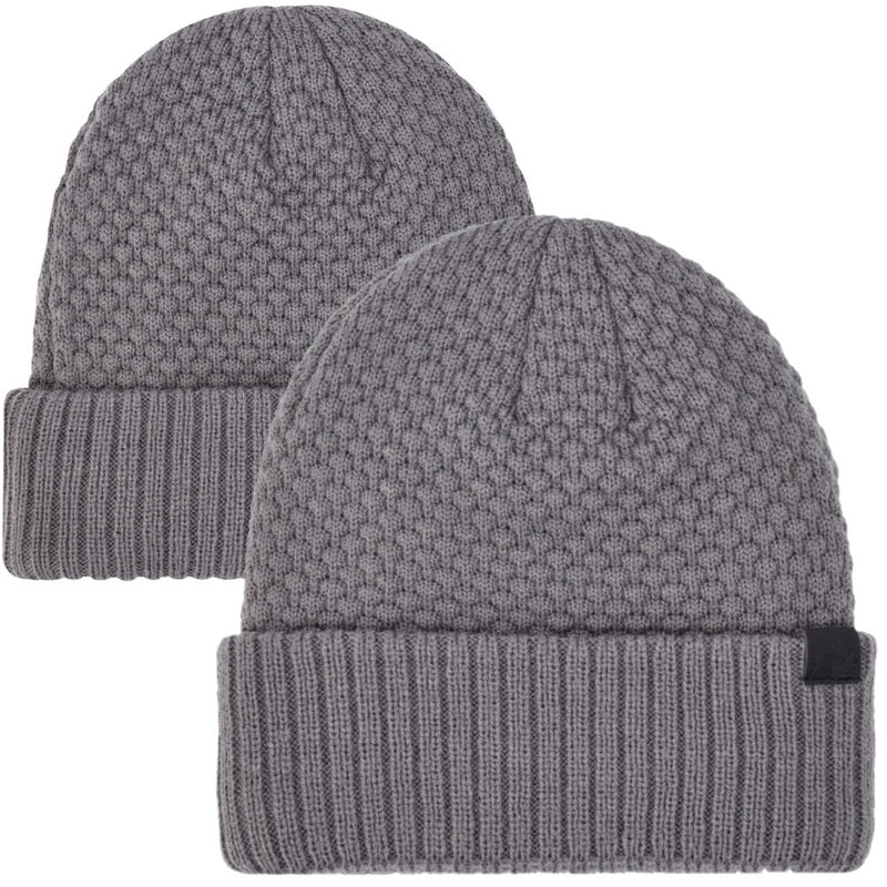 Sunderland Football Men's Beanie Charcoal Waffle Cut Hat