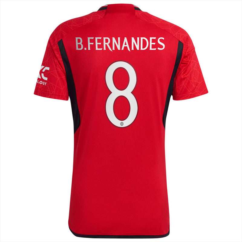 Manchester United Football Shirt Kid's adidas Home - Fernandes