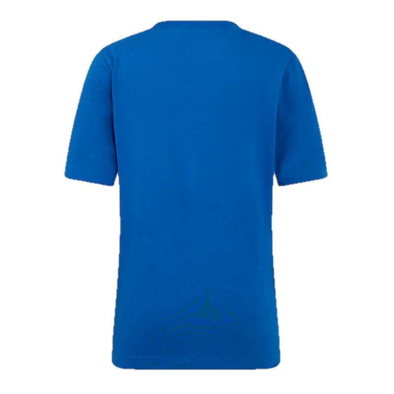 Bath Rugby Castore T-Shirt Kid's S/S Lapis Blue Training Top