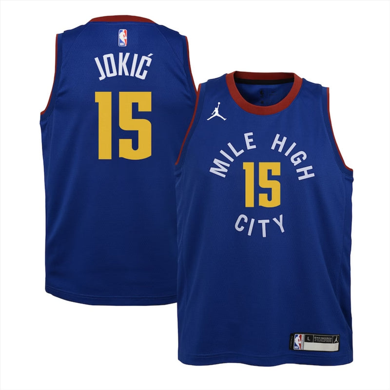 Denver Nuggets NBA Jersey Kid's Nike Basketball Shirt Top