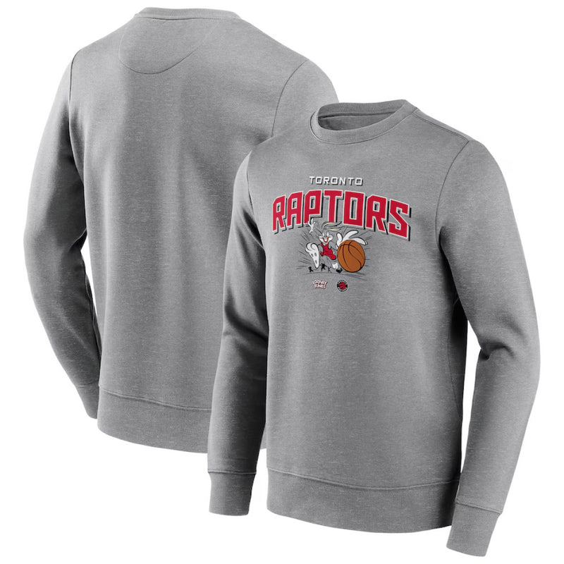 Toronto Raptors Men's Sweatshirt NBA Looney Tunes Graphic Top