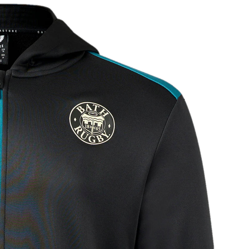 Bath Rugby Full Zip Hoodie Men's Castore Training Top